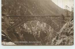 CHEMIN DE FER SUISSES  - Loetschbergbahn, Bietschtal Viadukt. - Ouvrages D'Art