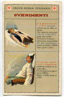 CARTOLINA CROCE ROSSA ITALIANA SVENIMENTI - Red Cross