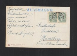 Carte Postale Thebes Alexandrie - Lettres & Documents