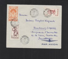 Madagascar Lettre 1952 Morombe - Storia Postale