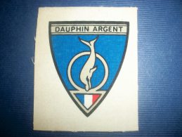 TRANFERT TISSU - DAUPHIN D' ARGENT - Schwimmen