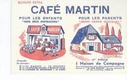 Café  MARTIN            -   Ft  =  21 Cm X 13.5 Cm    ( Petit Défaut D' Impression ) - Coffee & Tea