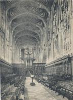 Vue De CAMBRIDGE/ Angleterre/Choir King's College  /Vers 1920-1930     IM401 - Sonstige & Ohne Zuordnung