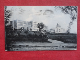 Rotograph - -> Rhode Island > Providence State Capitol & Normal School 1907 Cancel    Ref-1083 - Providence
