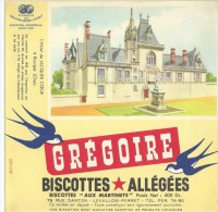 Biscotte   GREGOIRE   -   Château Jacques Coeur  à Bourges  ( 18 ) - Zwieback