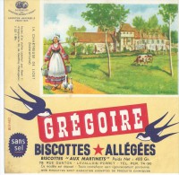 Biscotte   GREGOIRE   -   La Chartreuse De LIGET  ( 37 ) - Zwieback