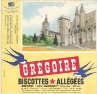 Biscotte   GREGOIRE   -  Château Des Papes D' AVIGNON   ( 84 ) - Zwieback