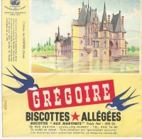 Biscotte   GREGOIRE   -  Château De MORTREE  ( 61 ) - Zwieback