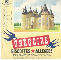 Biscotte   GREGOIRE   -  Château De BONNEVAL    ( 28 ) - Zwieback