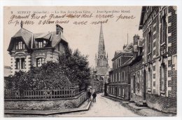 Auffay, La Rue Jean-sans-Gêne (Jean-sans-Terre ? ), 1920, ND N° 9 - Auffay