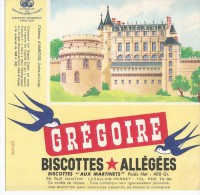 Biscotte   GREGOIRE   - Le Château D' AMBOISE   ( 37 ) - Zwieback