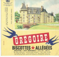 Biscotte   GREGOIRE   - Le Château De MEILLANT  ( 18 ) - Zwieback