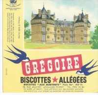 Biscotte   GREGOIRE   - Le Château De LE  LUDE    ( 72 ) - Zwieback