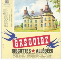 Biscotte   GREGOIRE   - Le Château De KEROUZERE     ( 29 ) - Zwieback