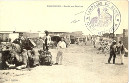 LBL20/3 MAROC CPA OBL. CAMPAGNE DU MAROC CASABLANCA - Cartas & Documentos