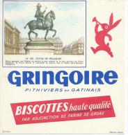 Biscotte   GREGOIRE   -   No 103   - Statue De Vélasquez  -              Ft = 19 Cm  X  17.5 Cm - Biscotti
