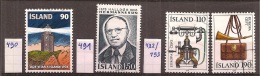 IJsland     Y/T   490  Tot  493      (O) - Unused Stamps