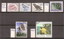 IJsland     Y/T   520  Tot  525      (O) - Unused Stamps