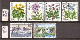 IJsland     Y/T   545 / 550        (O) - Unused Stamps