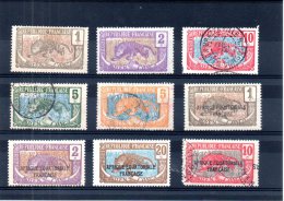 160517028 - AEF CONGO Panthère 48 49 51 52 67 72 73 78 93 - Used Stamps