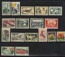 AEF N° Entre 228 & 245 * Charniéres Propres - Unused Stamps