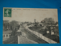 85) Challans - N° 27 - Vue Générale Prise De La Route De Beauvoir   - Année  - EDIT - Decoupille - Challans