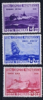 Romenia: 1936, Mi Nr 519 - 521, MNH/**, Ships - Barche