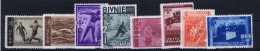 Romenia: 1937, Mi Nr 528 - 535 , MNH/** - Ungebraucht