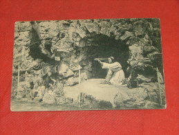 CRUPET  -  ASSESSE -   Grottes De St Antoine  à Crupet  -  St Antoine Enfant,  Chassant Le Démon -  1912 - Assesse