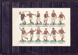 AC Milan, Cartolina Umoristica Formazione Anni '60 - Clubs Mythiques