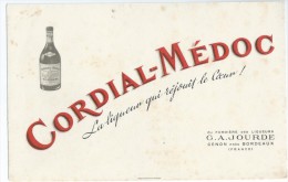 CORDIAL  -  MEDOC            Ft = 16 Cm  X  16.5 Cm - Licores & Cervezas