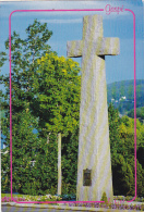 Canada Granite Cross Christ-Roi Cathedral Gaspe Ouebec - Gaspé