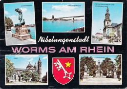 ZS43370 Worms Am Rhein   2  Scans - Worms