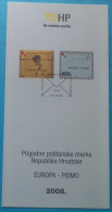 EUROPA 2008. ... LETTER -  Croatia Post Postage Stamps Prospectus * EUROPE 2008. - 2008
