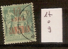 Zanzibar 17 Oblitéré  Côte 9 € - Used Stamps