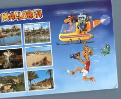 (818) Mallorca + Cartoon Helicoptere - Helicópteros