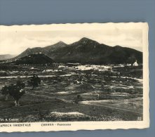 (818) Very Old - Afrique Orientale (now Eritrea) - Panorama Of Cheren - Erythrée