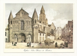 Cp, 86, Poitiers, Eglise Notre-Dame-la-Grande - Poitiers