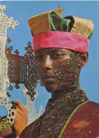 AFRICA,ETHIOPIA,Deacon Of The Orthodox Church,Ethiopia  Vintage Old Postcard - Ethiopia