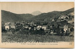 CPA 63 ROYAT LE VILLAGE ET LE PUY DE DÔME - Royat