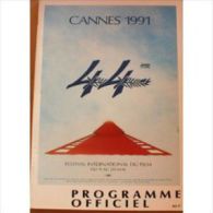 Festival International Du Film, Cannes 1991 : Programme Officiel - Magazines