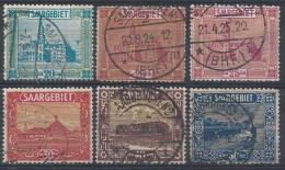 Sarre N° 89 à 94  Obl. - Used Stamps