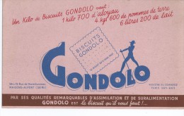 Biscuits    "  GONDOLO  "       -   Ft  =  21 Cm X 13.5 Cm - Levensmiddelen