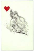 Queen Of Hearts - Artist Signed - Spielkarten