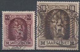 Sarre N° 101-102  Obl. - Gebraucht