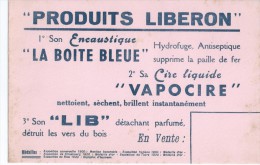 Produits   " LIBERON  "        -   Ft  =  21 Cm X 13.5 Cm - Produits Ménagers