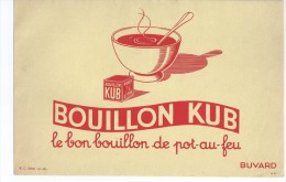 " BOUILLON   KUB   "        -   Ft  =  21 Cm X 13.5 Cm - Alimentaire