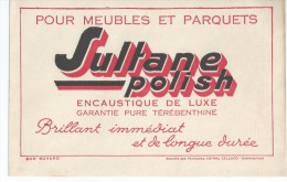 " SULTANE   Polish     "        -   Ft  =  21 Cm X 13.5 Cm - Waschen & Putzen