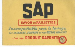 Savon    "    SAP     "   Saponite     -   Ft  =  21 Cm X 13.5 Cm - Wash & Clean