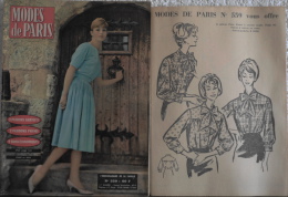 -MODE De PARIS - N° 559 Et Le PATRON D'une BLOUSE à CRAVATE NOUEE 3iéme Trimestre 1959 - Fashion